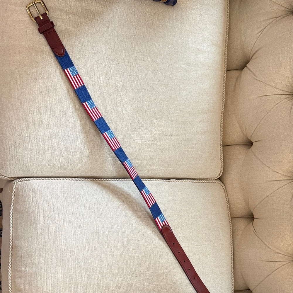 Kids Smathers and Branson Flag Belt